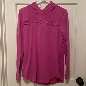 Nanette Lepore XS pink open back sweatshirt